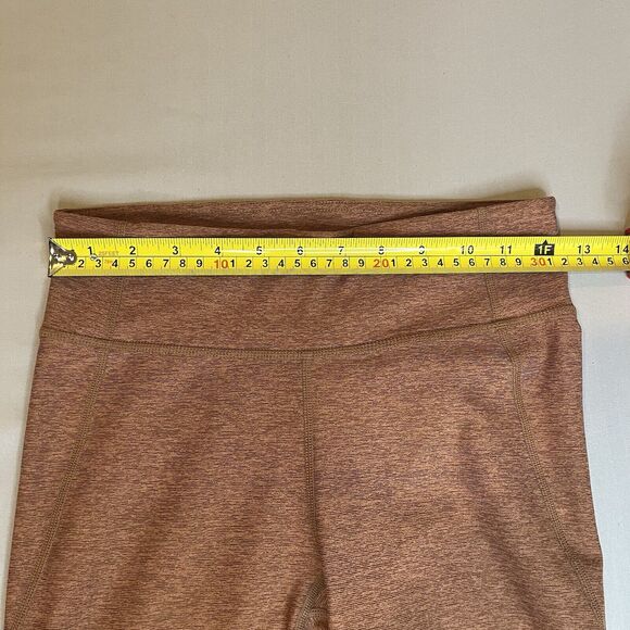 Outdoor Voices Leggings Women Small Burnt Orange Warm Up Ankle - Picture 6 of 8